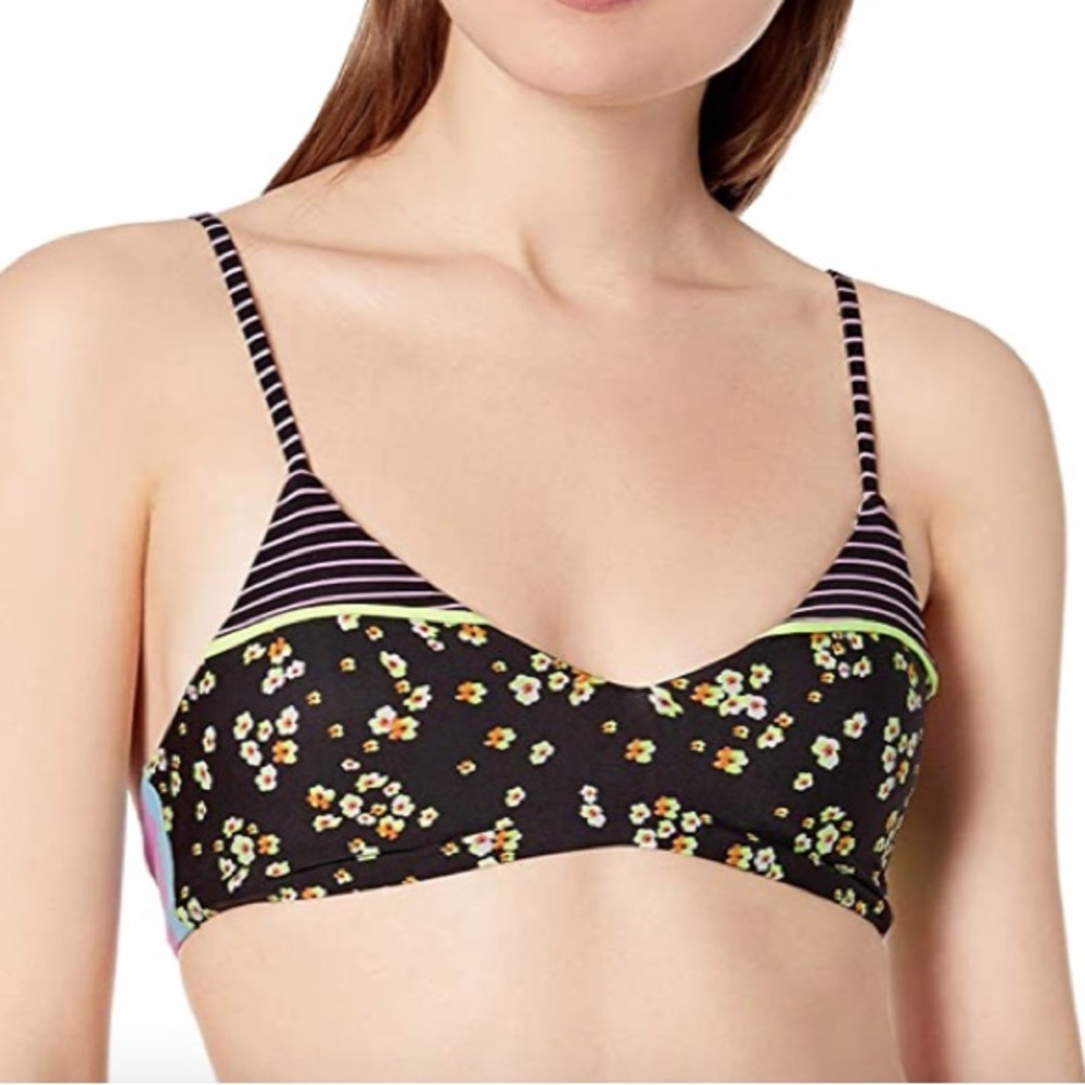 EUC Maaji Mahalo Rocks Reversible Bralette Bikini Top